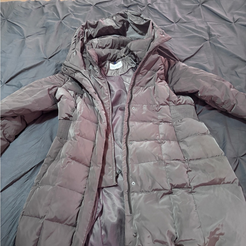 Cole Haan extra large puffer gray